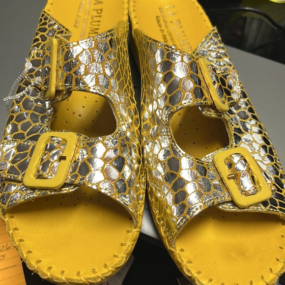 LA PLUME LEATHER UPPER-INSOLE NWOT SIZE 10.5 - Picture 2 of 5